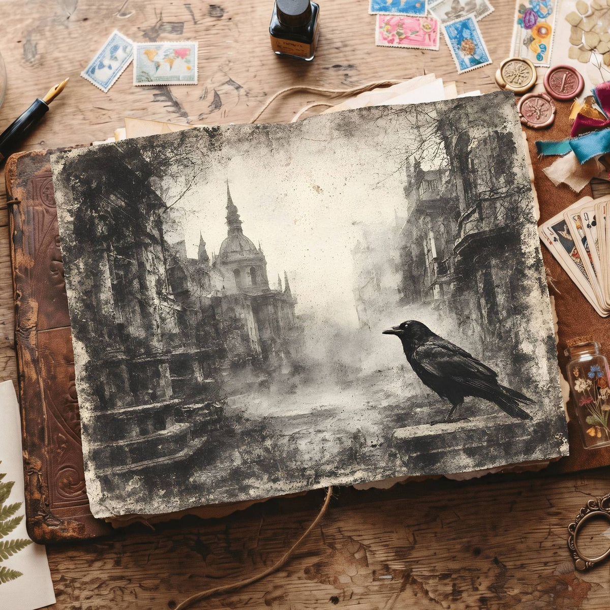 Gothic Digital Papers