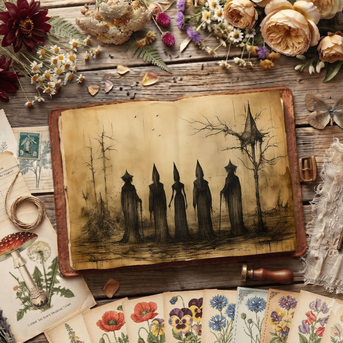 Gothic Digital Papers