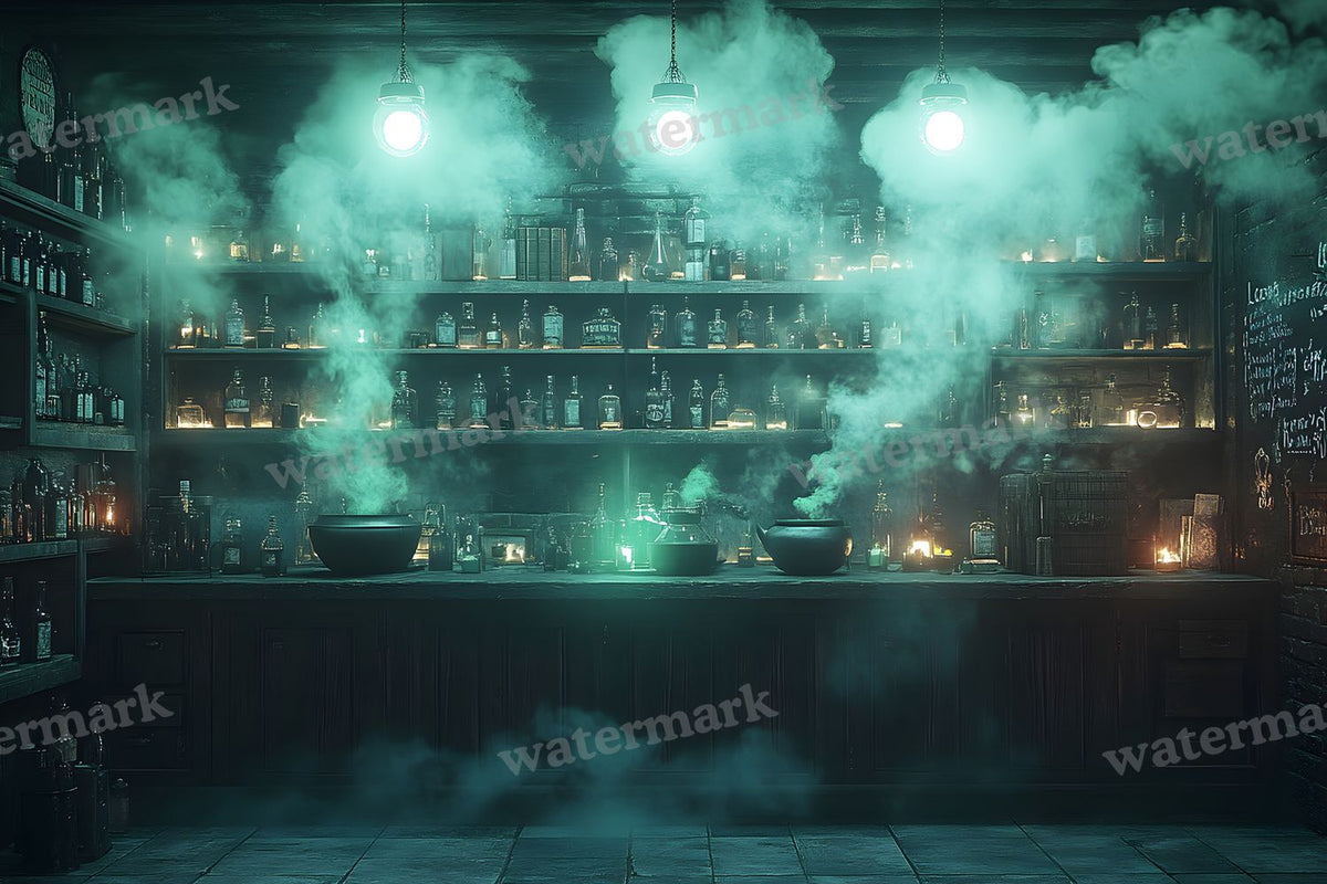 Witch Potion Room Backdrop Images