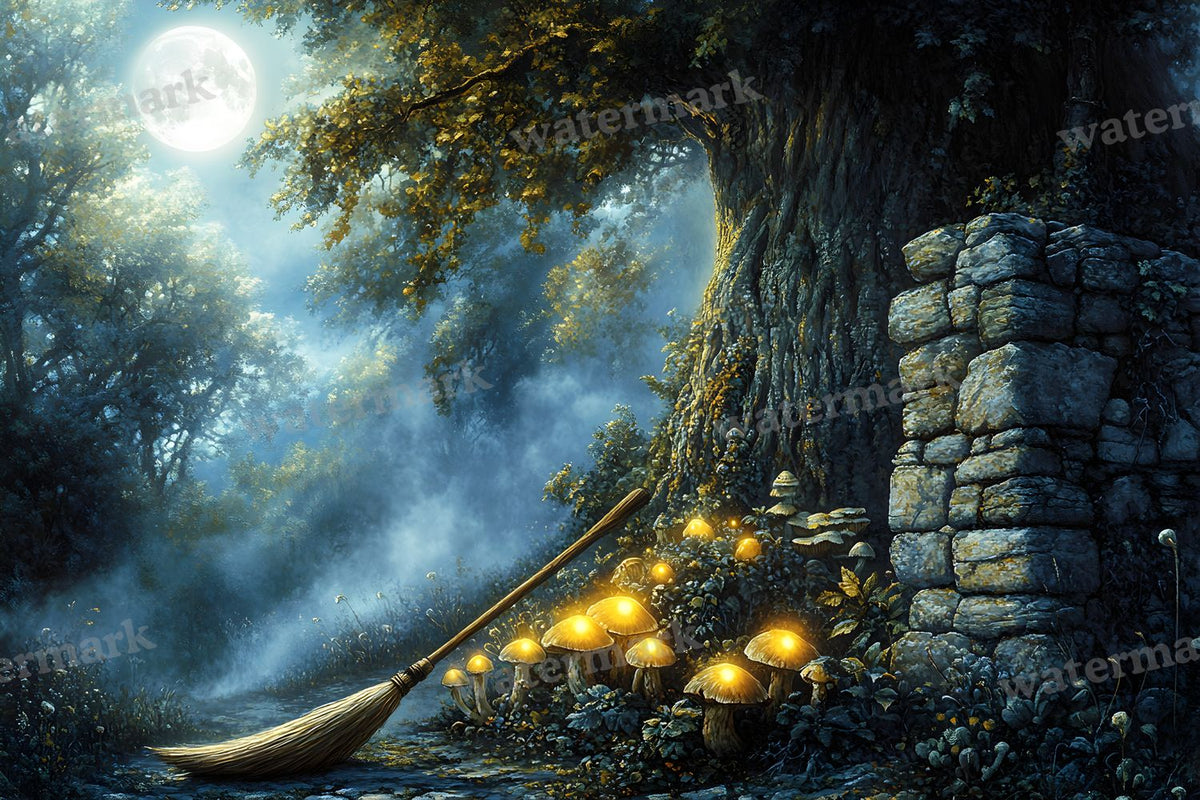 Witchbroom Resting Backdrop Images