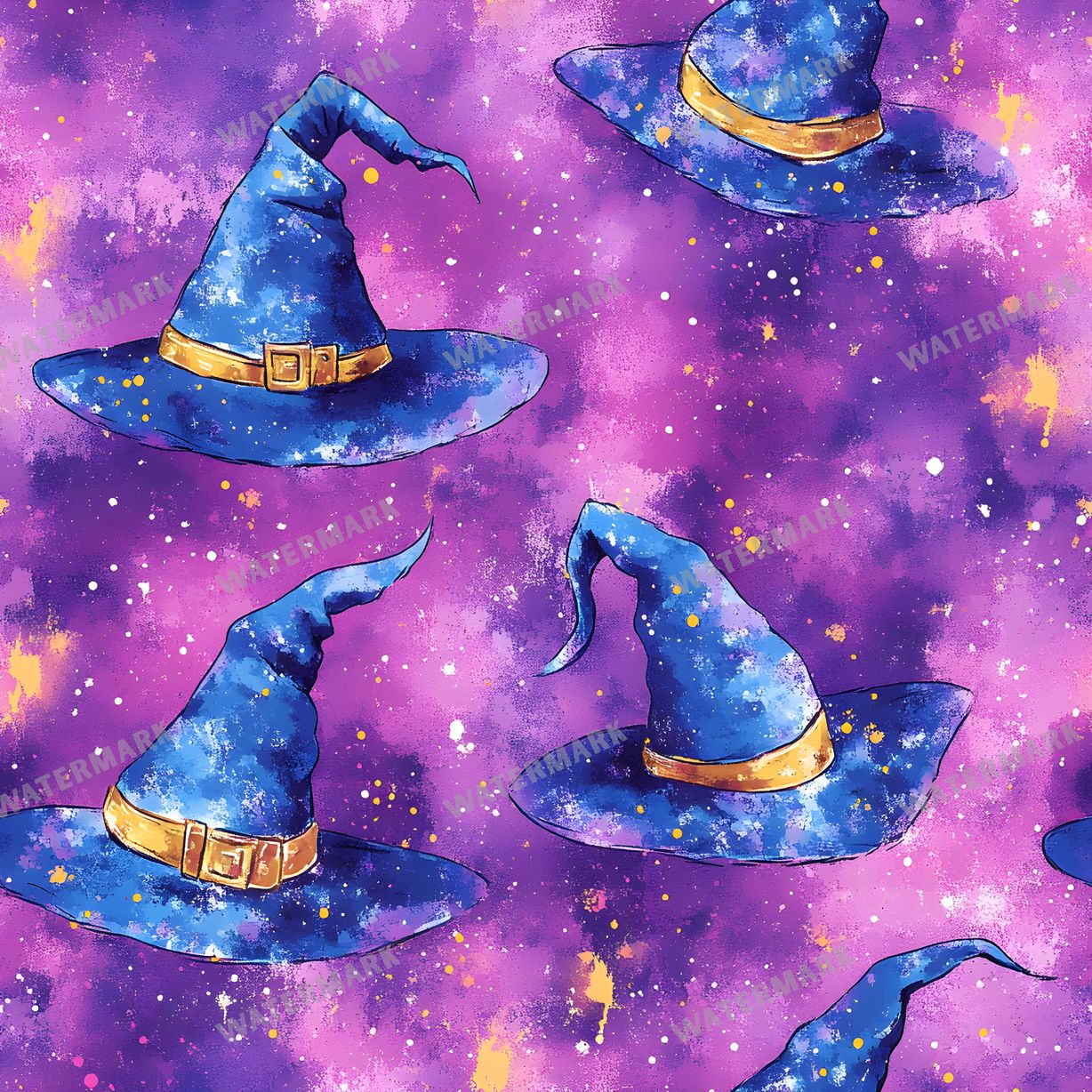 Witchcraft Seamless Pattern