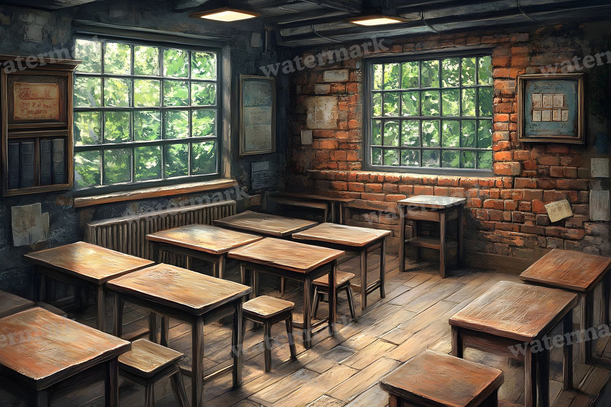 Wizarding Classroom Backdrop Images