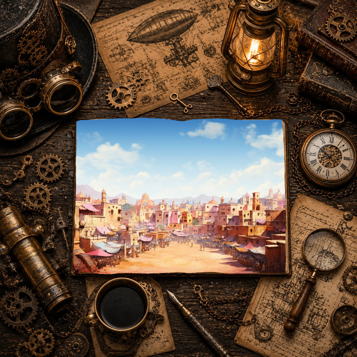 World Traveler Digital Papers