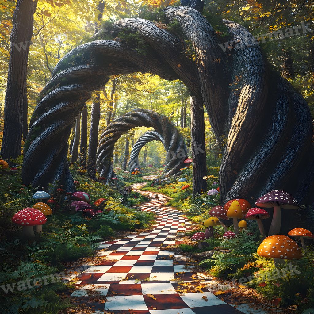 Alice In Wonderland Backdrop Images