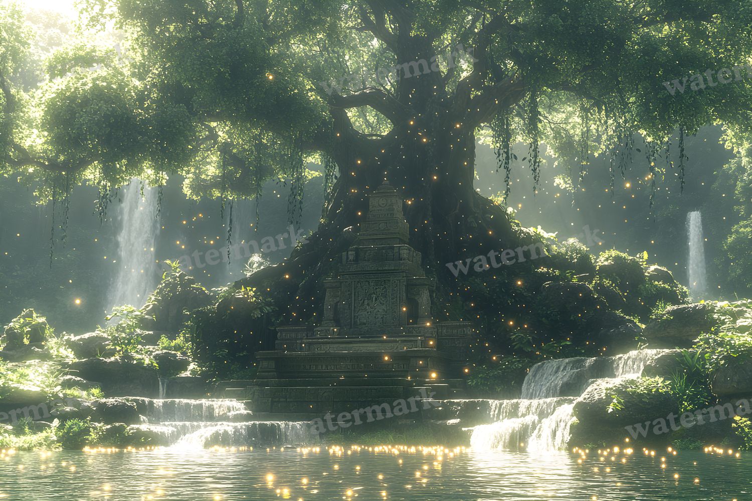 Amazonian Sacred Grove Backdrop Images