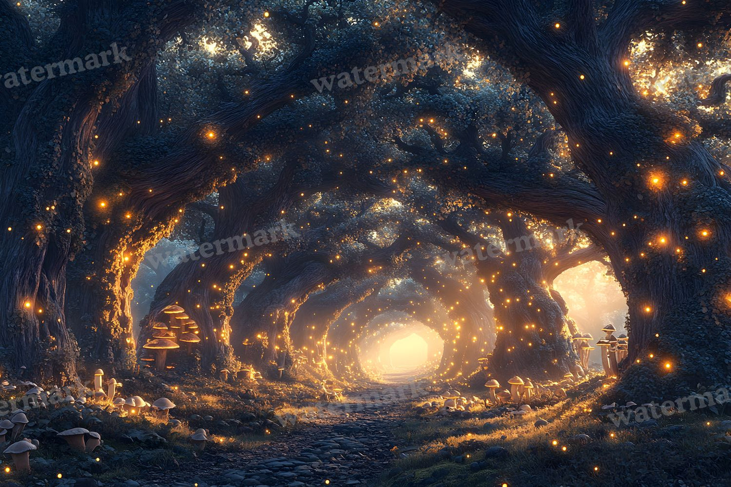 Ancient Fairytale Forest Backdrop Images