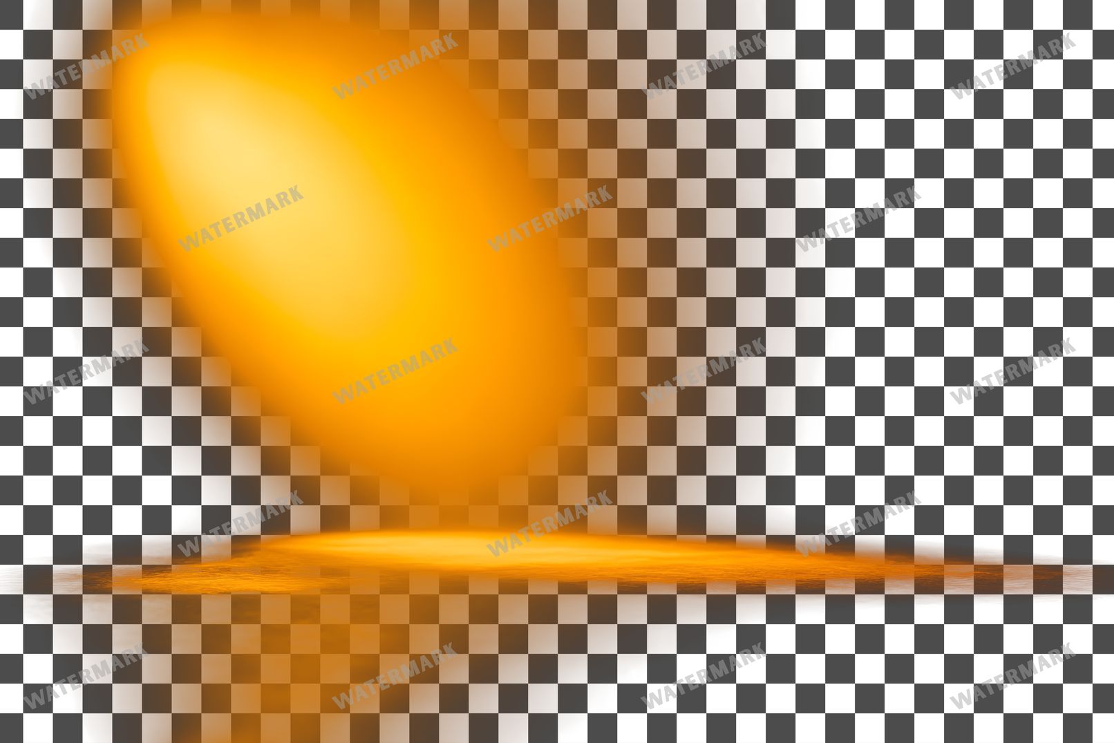 Amber Light Transparent Overlay Pngs