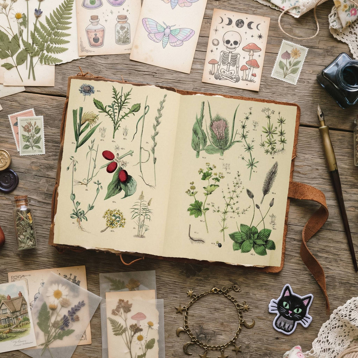 Botanical Digital Papers