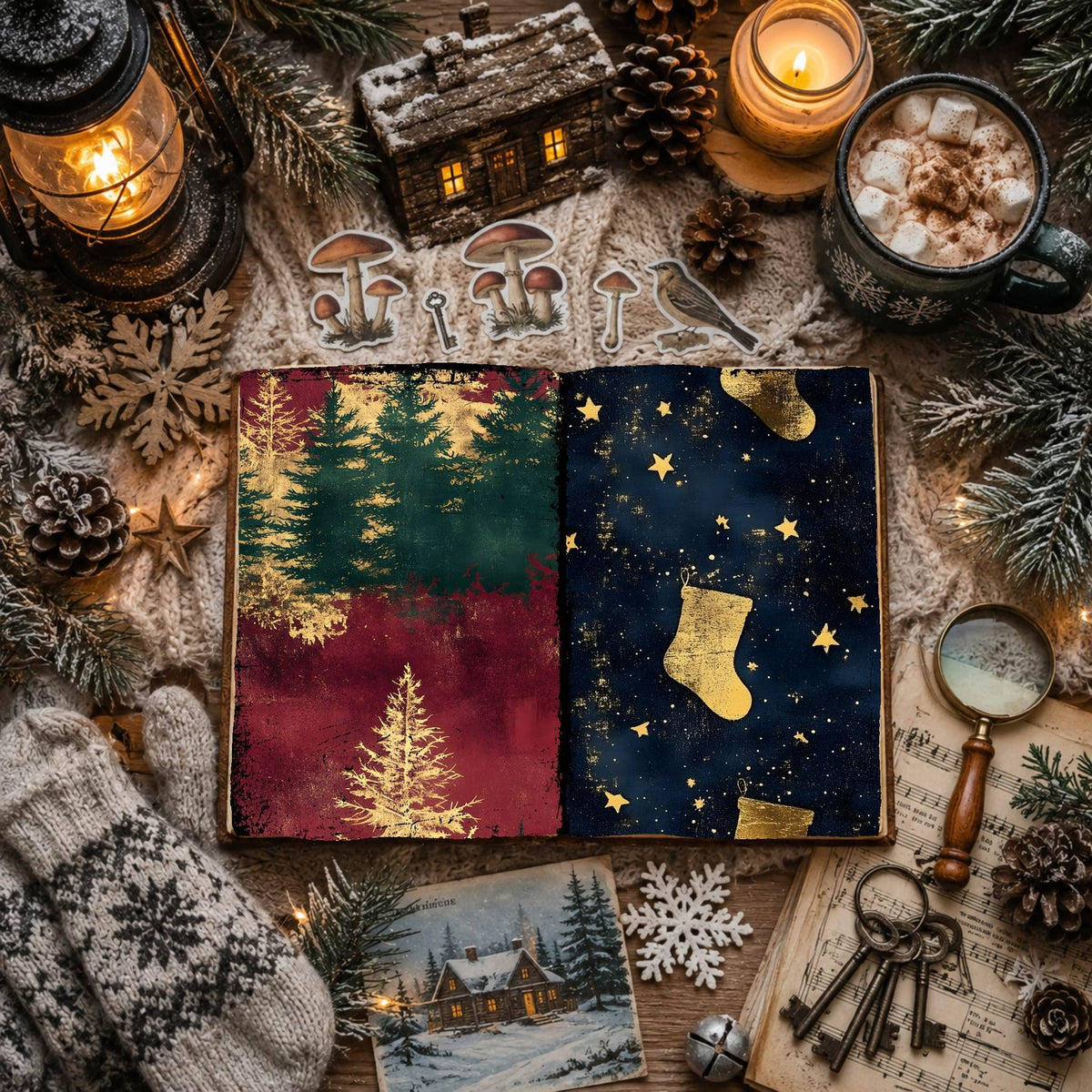 Christmas Digital Papers
