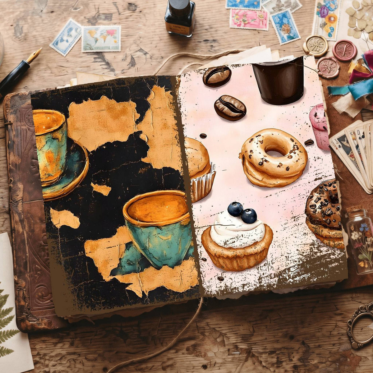 Coffee Digital Papers