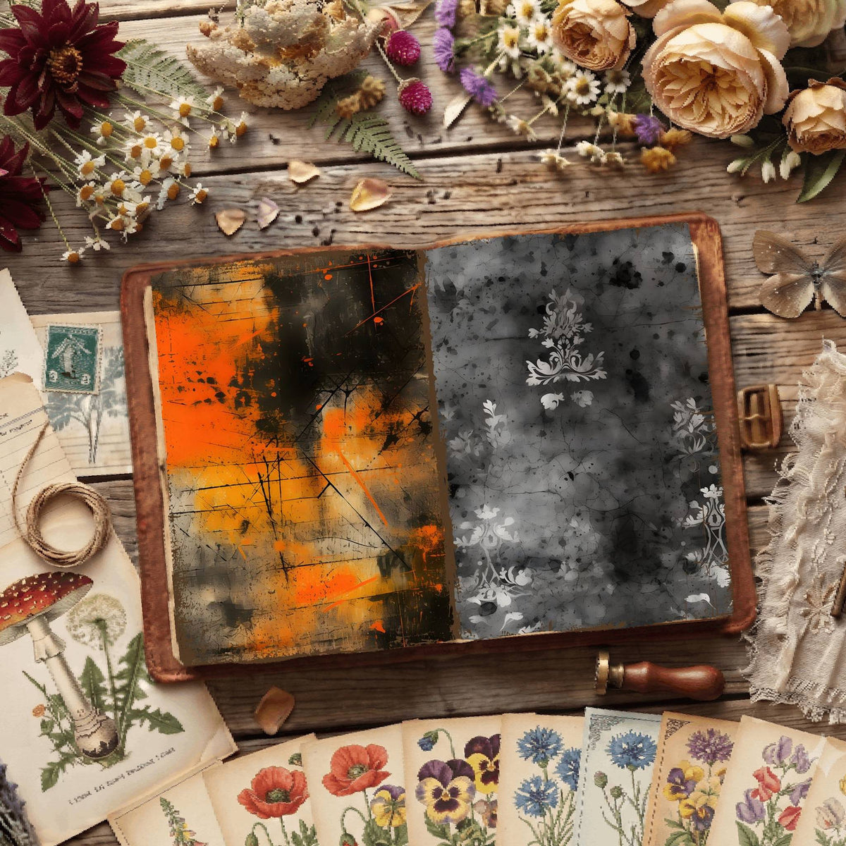 Grunge Digital Papers