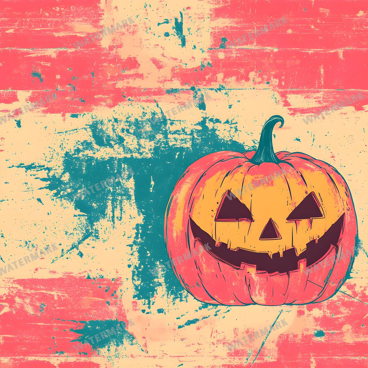 Halloween Seamless Pattern