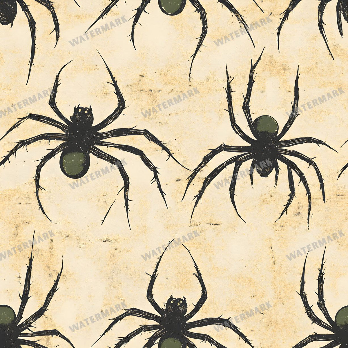 Halloween Seamless Pattern