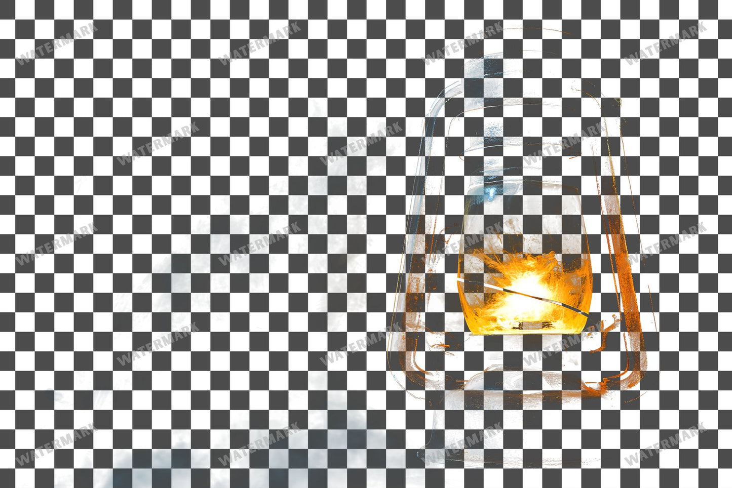 Haunted Lantern Transparent Overlay Pngs