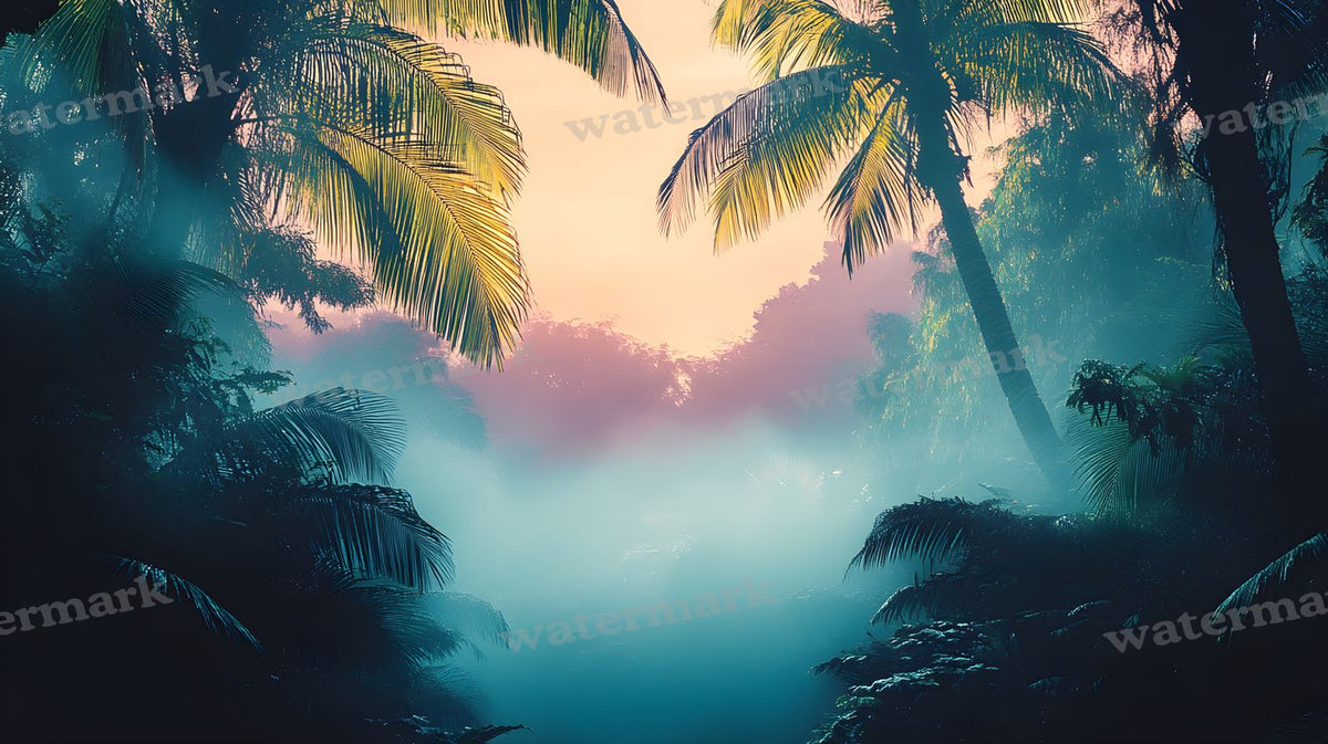 Tropical Forest Backdrop Images