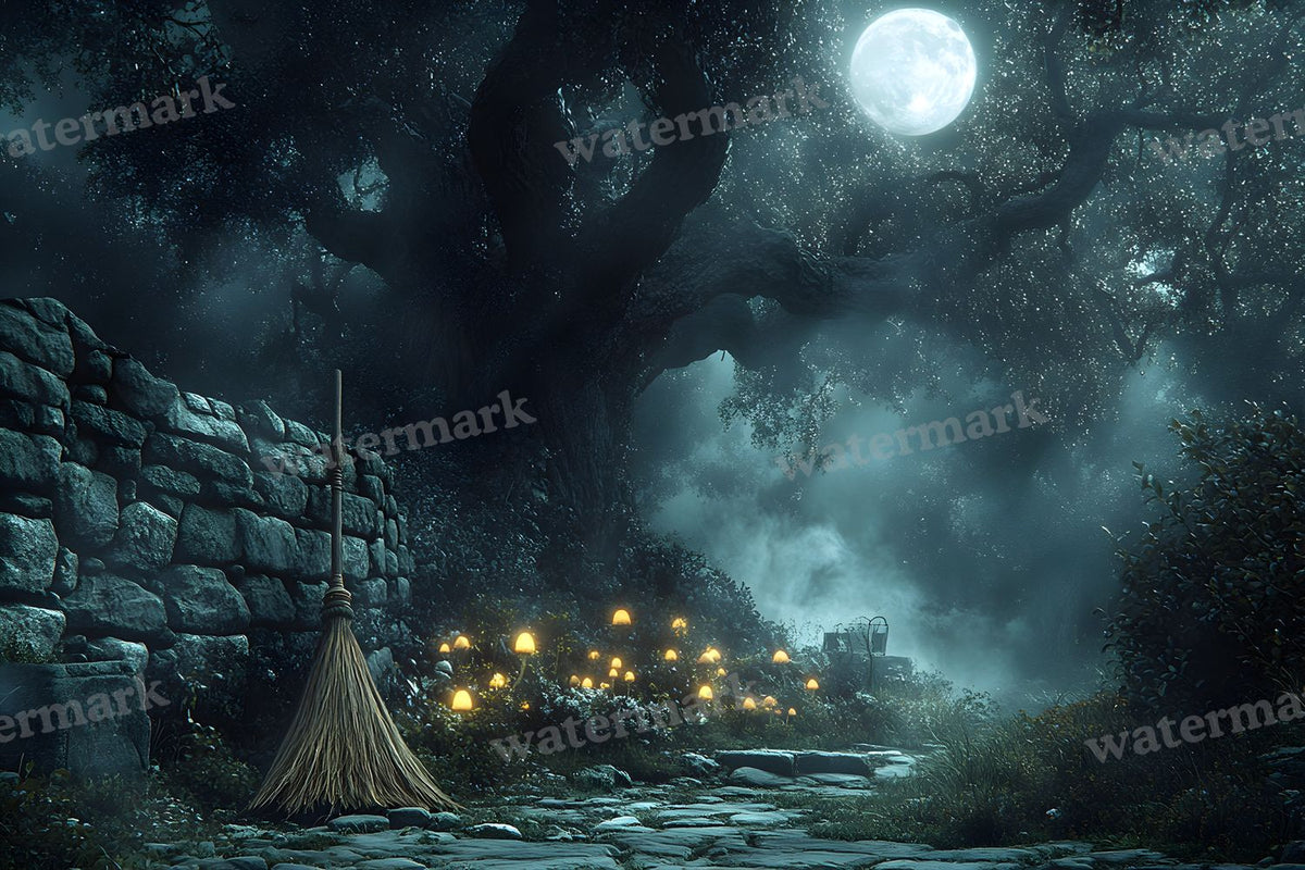 Witchbroom Resting Backdrop Images