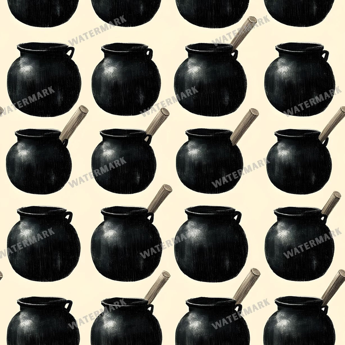 Witchcraft Seamless Pattern