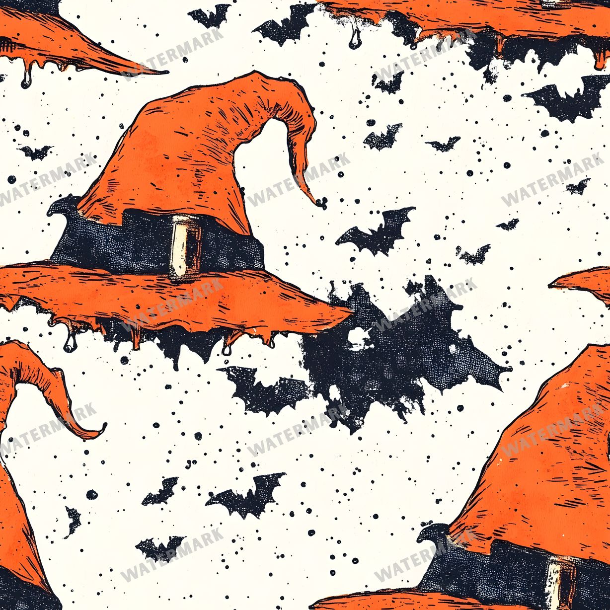 Witchcraft Seamless Pattern