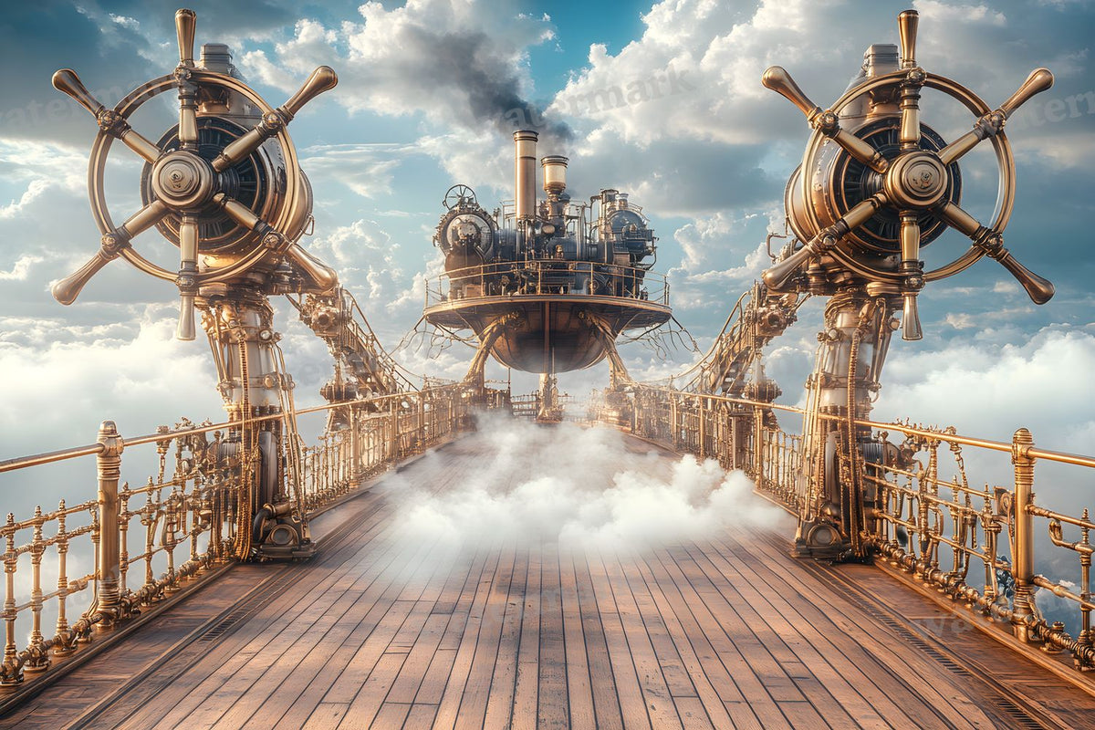 Airship Deck Backdrop Images