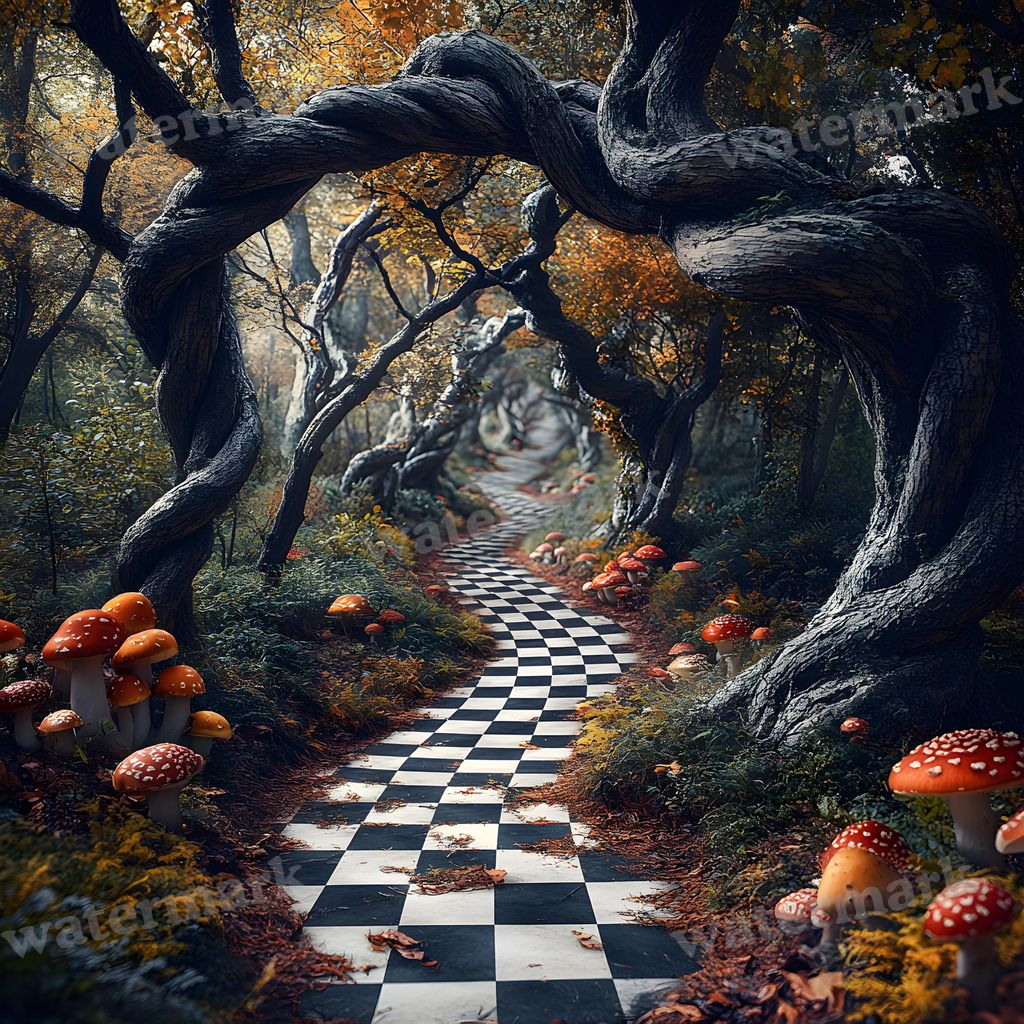 Alice In Wonderland Backdrop Images