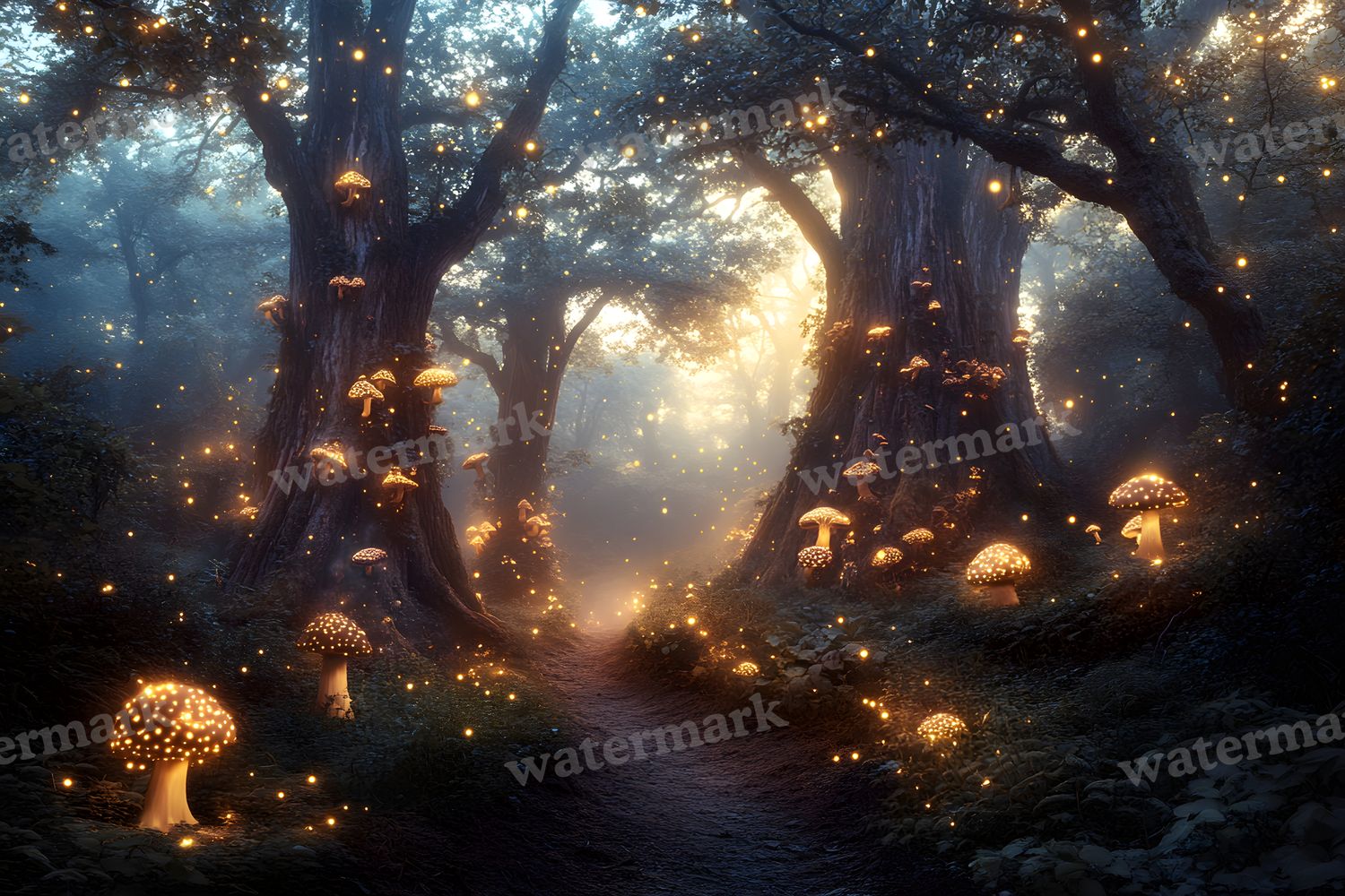 Ancient Fairytale Forest Backdrop Images