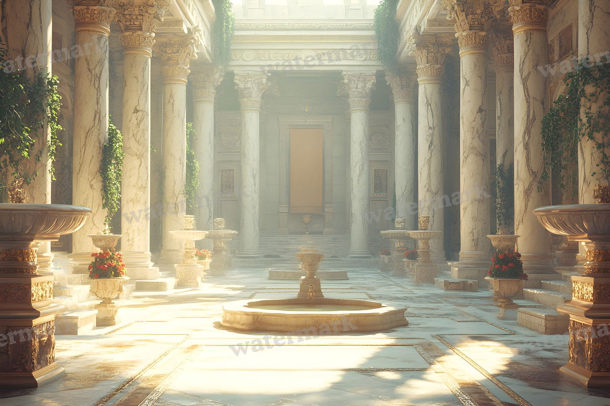 Ancient Roman Courtyard Backdrop Images