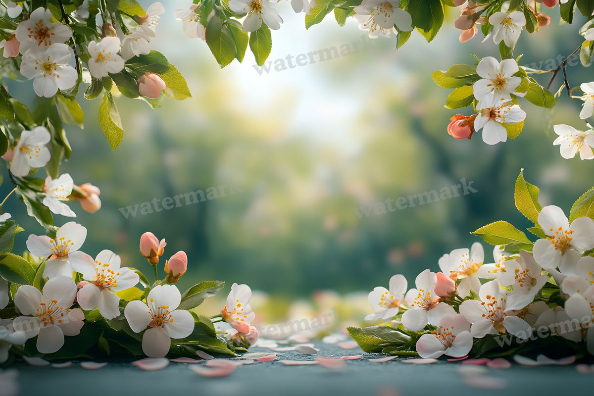 Spring Blossom Escape Backdrop Images