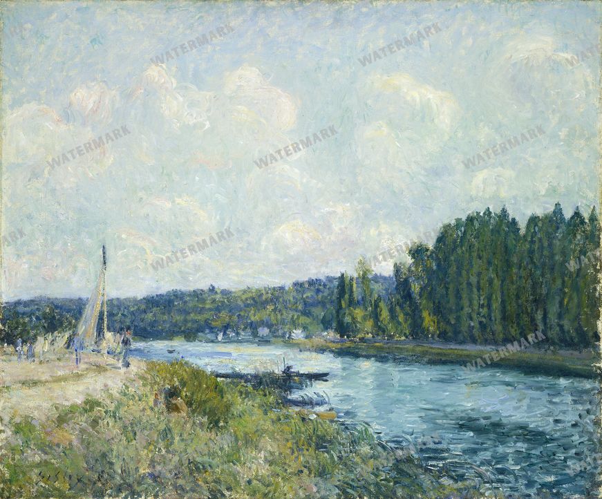 Alfred Sisley Vintage Paintings