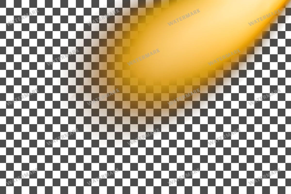 Amber Light Transparent Overlay Pngs