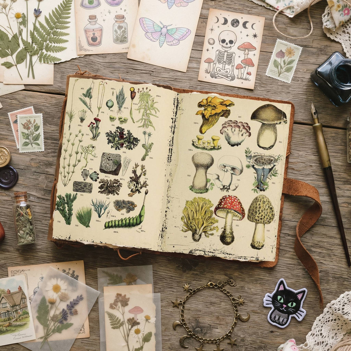 Botanical Digital Papers