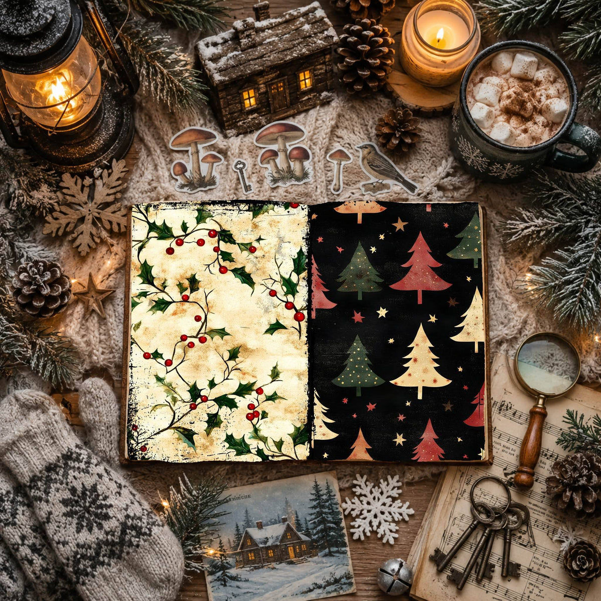 Christmas Digital Papers