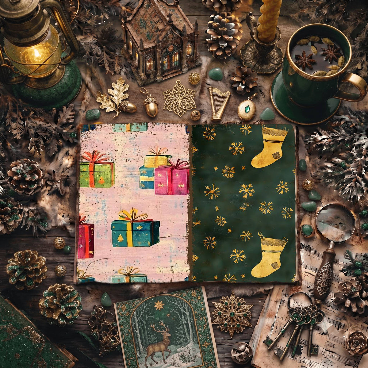 Christmas Digital Papers
