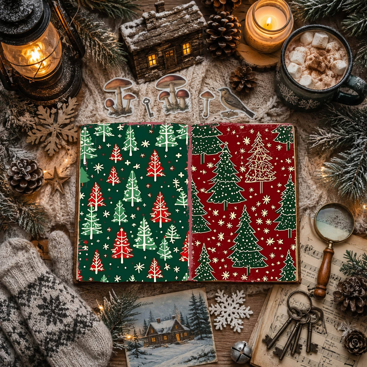 Christmas Digital Papers