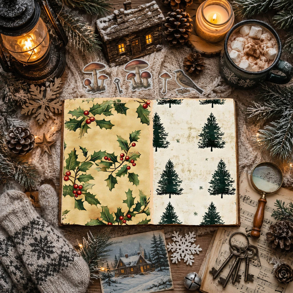 Christmas Digital Papers