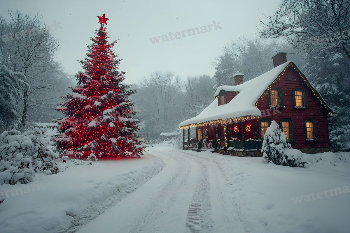 Classic Christmas Backdrop Images