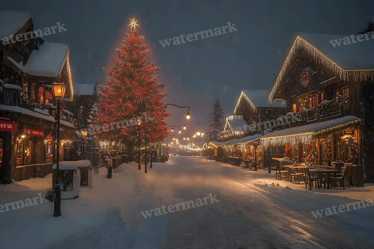 Classic Christmas Backdrop Images
