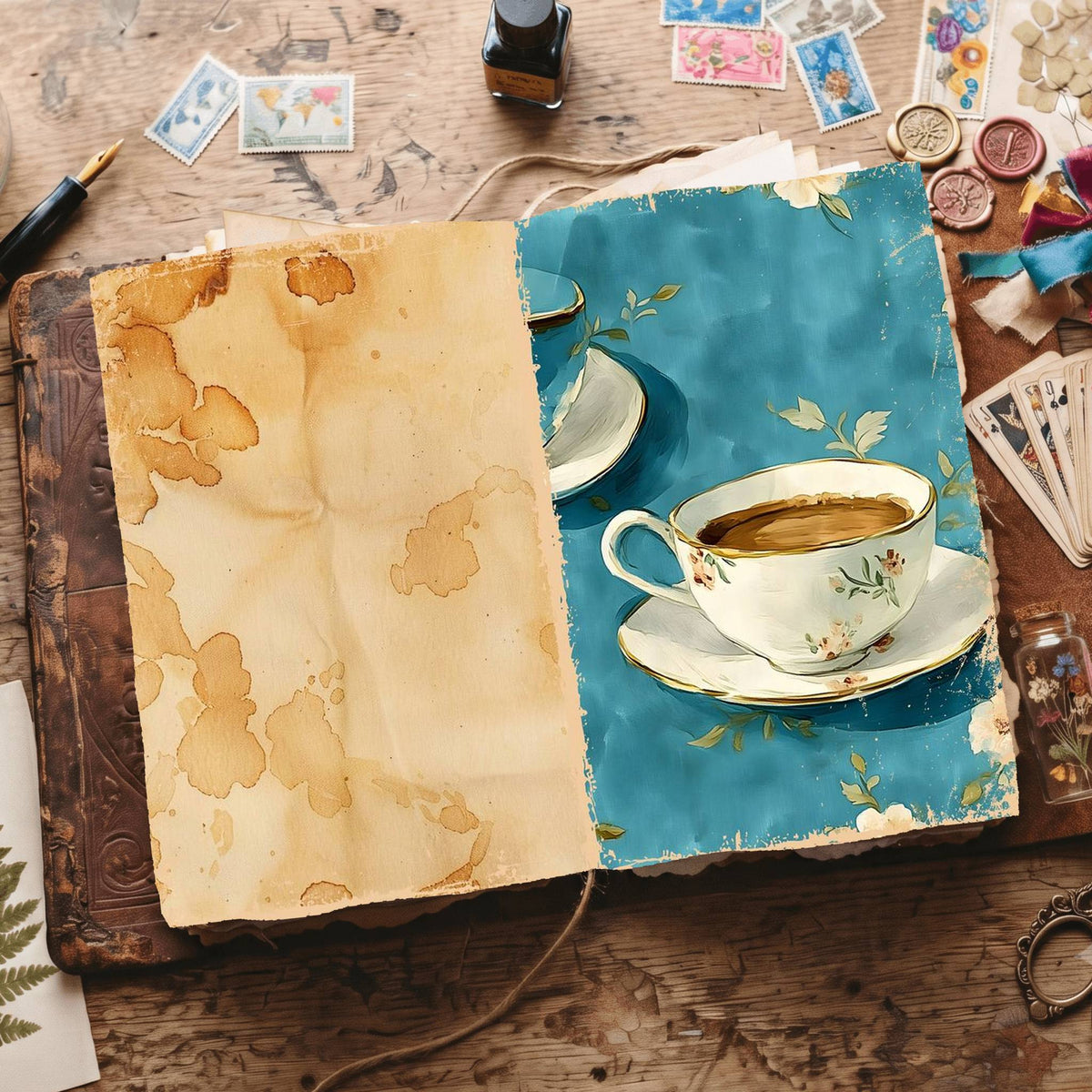 Coffee Digital Papers