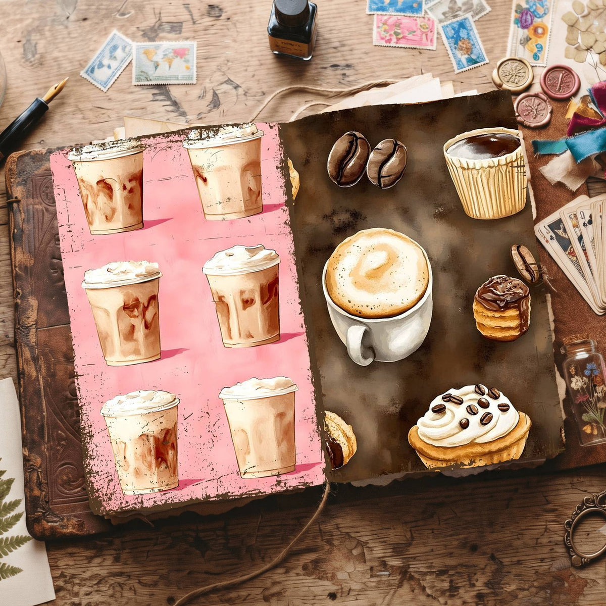 Coffee Digital Papers