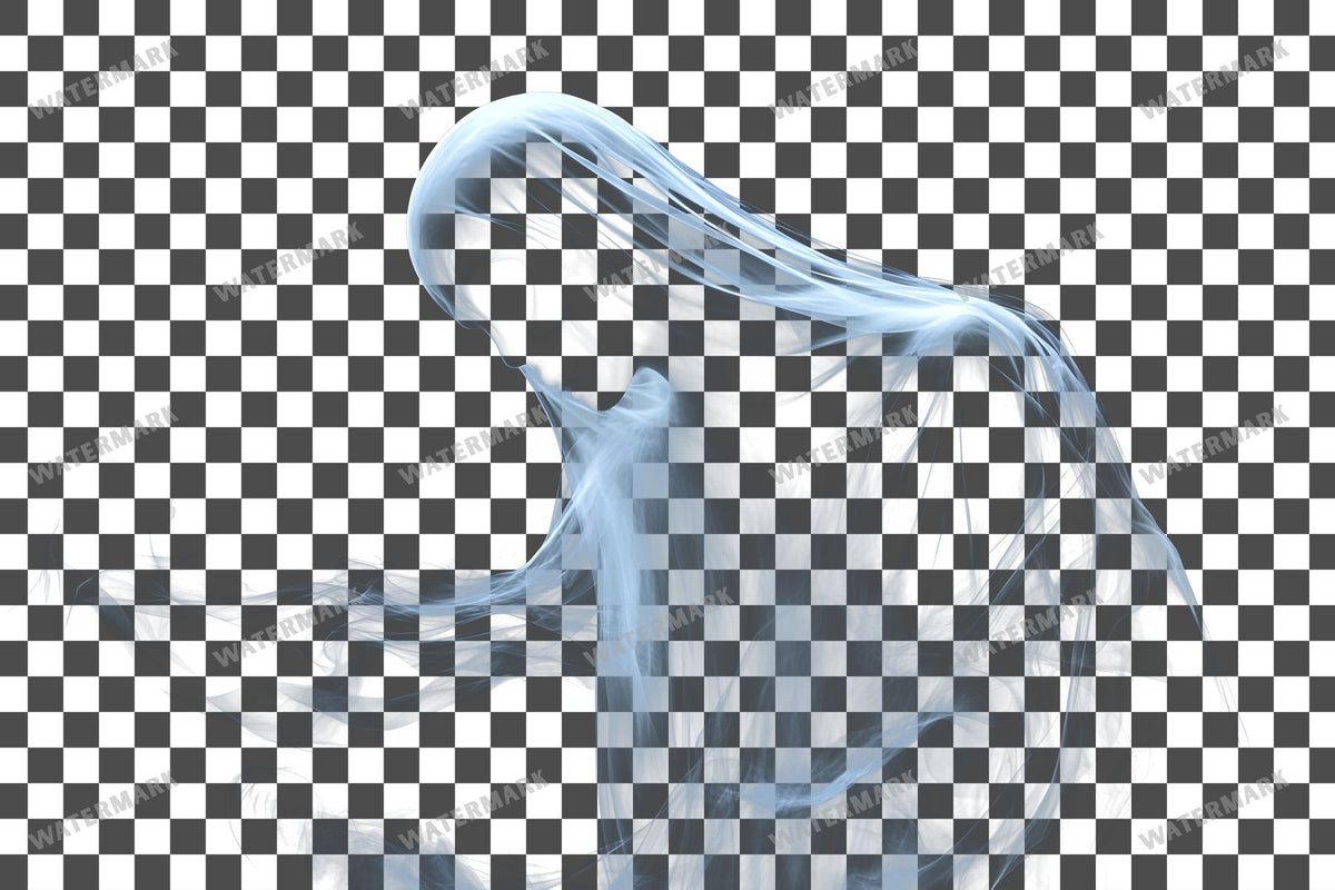Ghostly Apparition Transparent Overlay Pngs