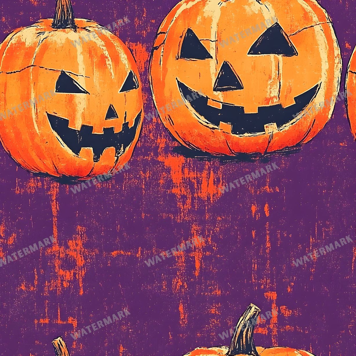 Halloween Seamless Pattern
