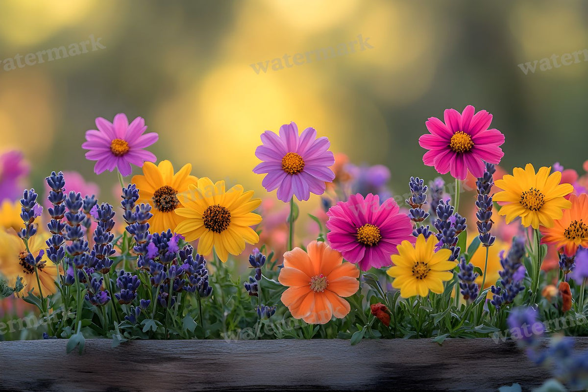 Meadow Dreamscape digital photo backdrop for photo editing, preview 27