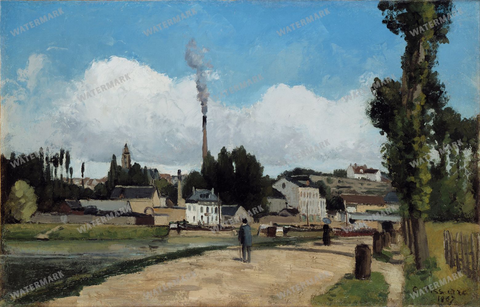 Pissaro Vintage Paintings