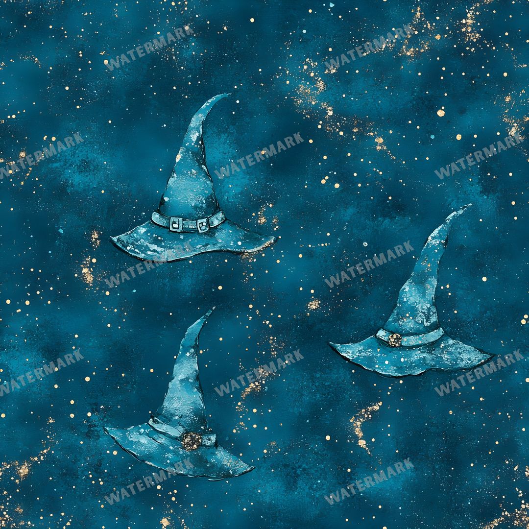 Witchcraft Seamless Pattern