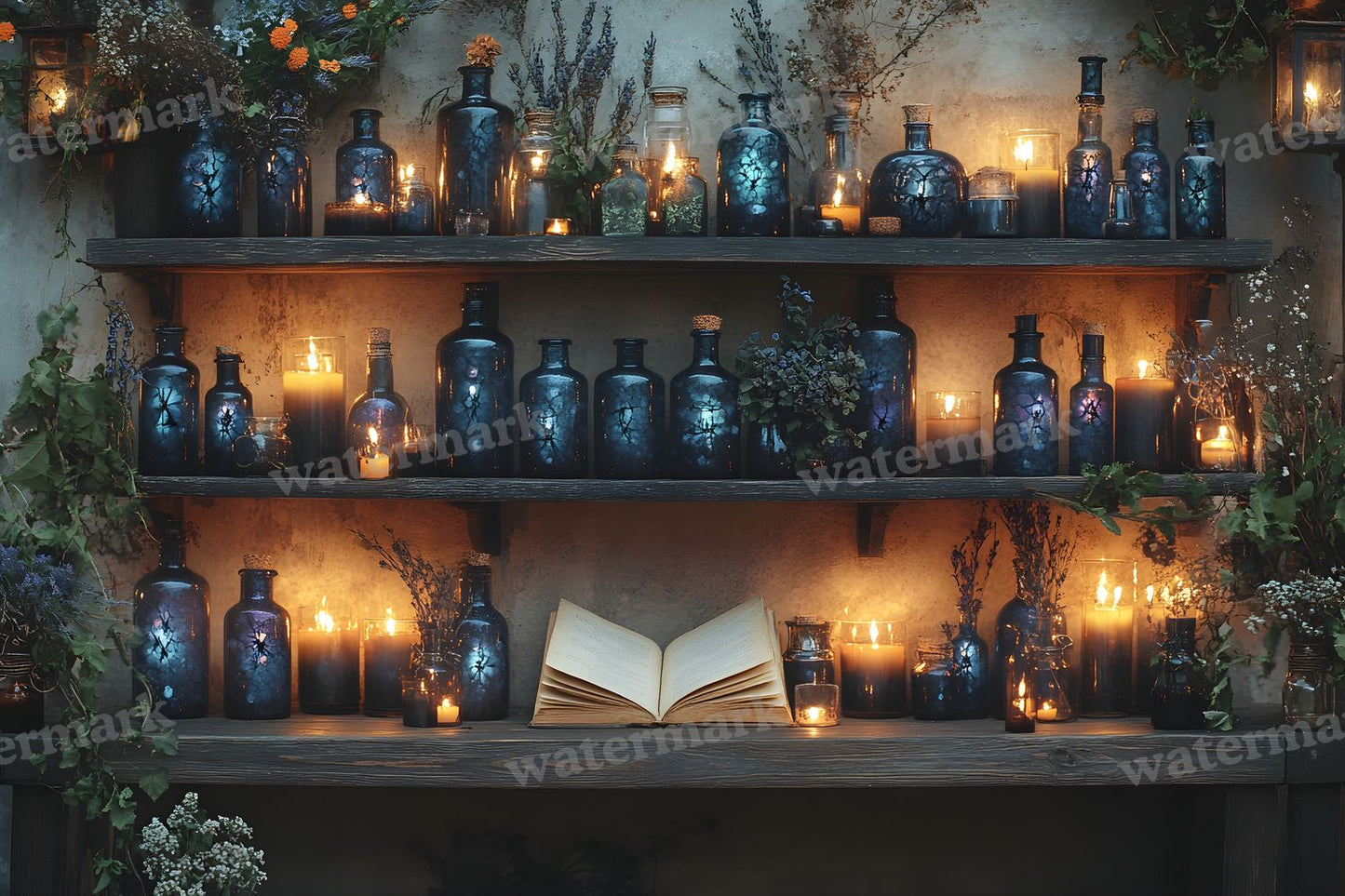 Witchs Apothecary Backdrop Images