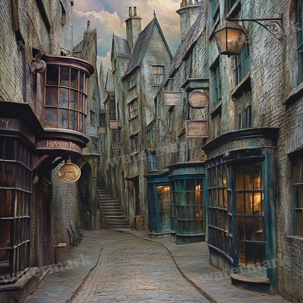 Wizarding School Movie Scene Backdrop Images