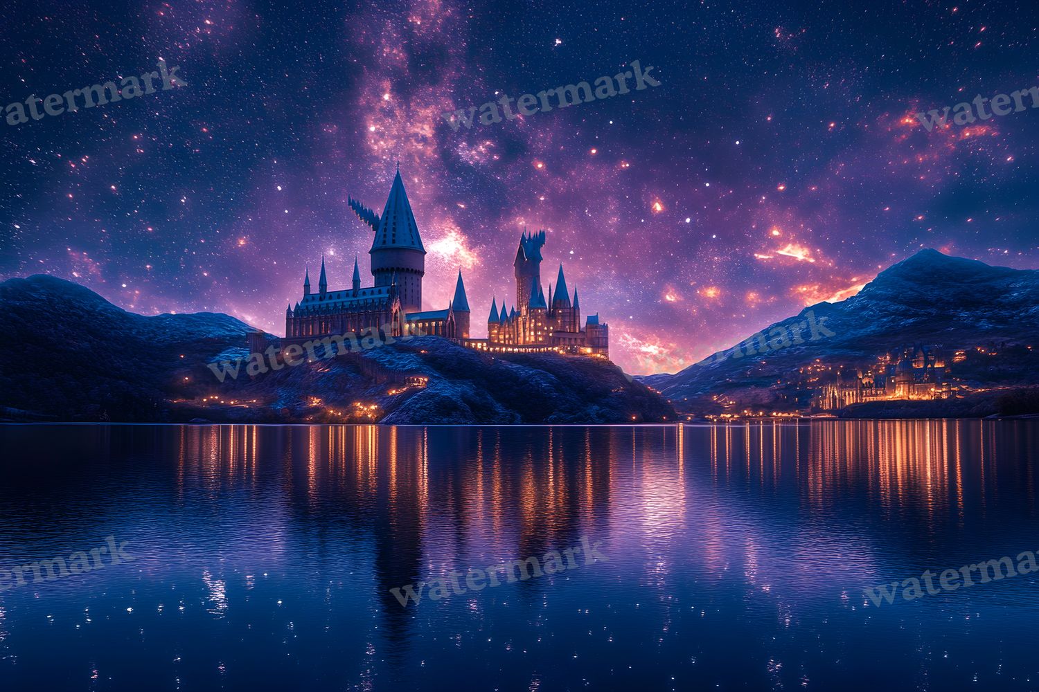 Wizarding School Backdrop Images