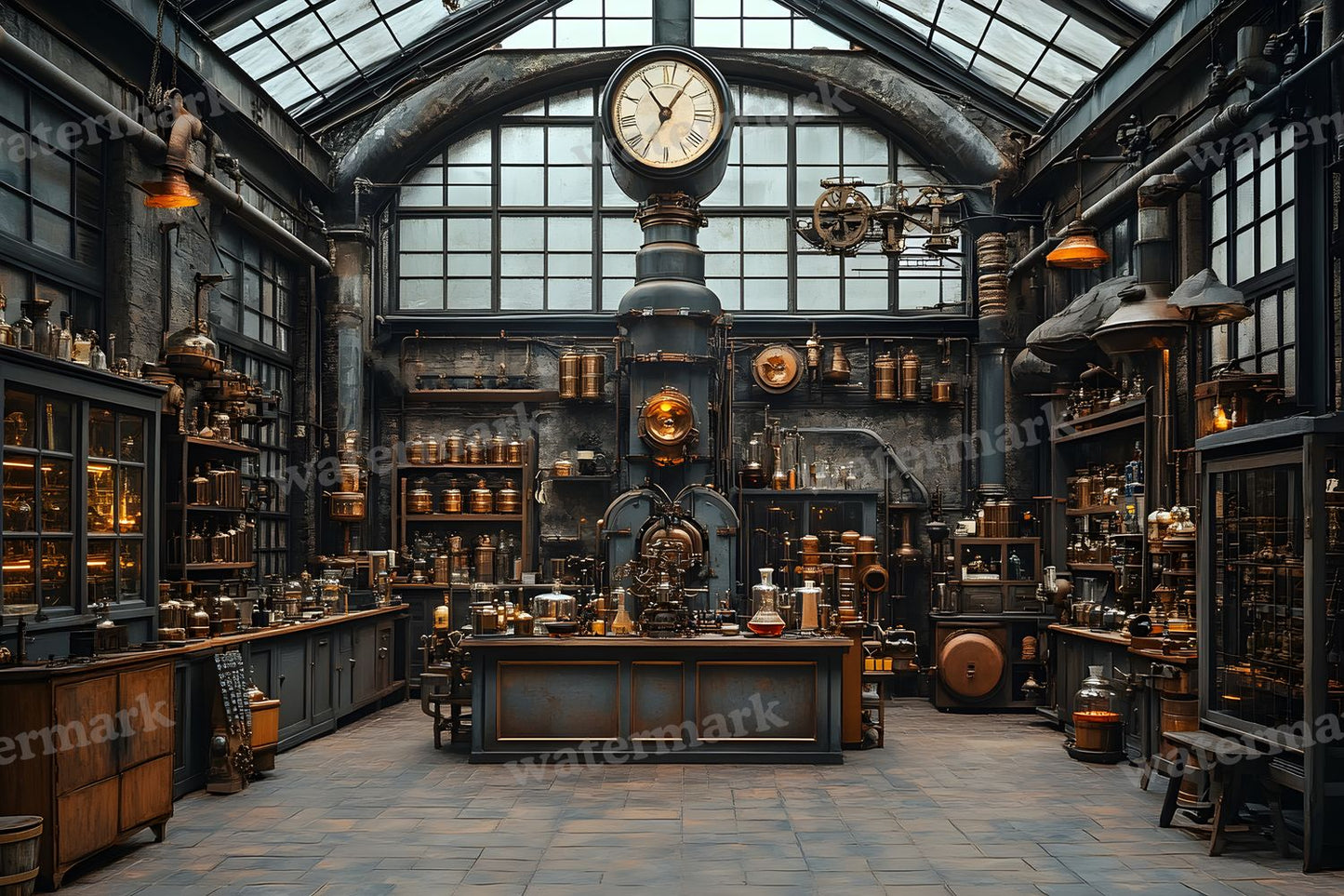 Alchemist Corner Study Backdrop Images
