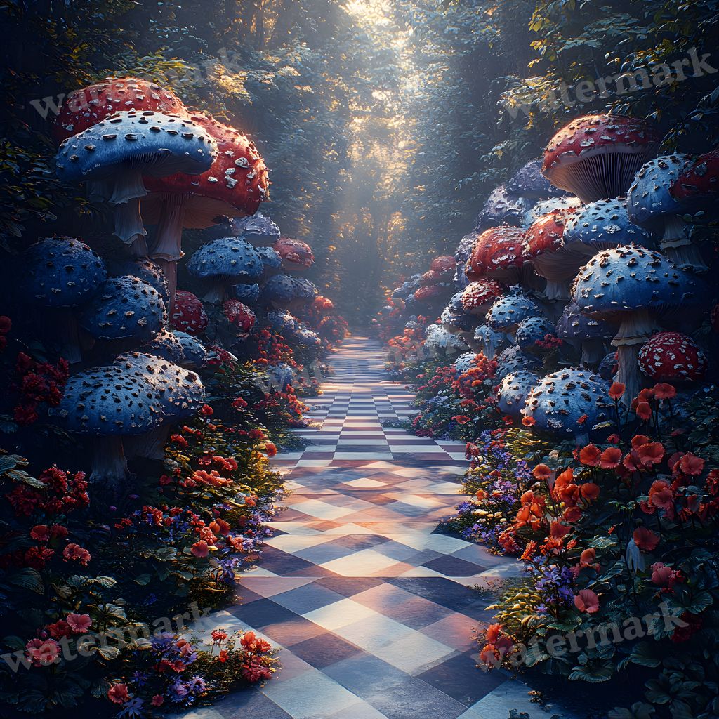 Alice In Wonderland Backdrop Images