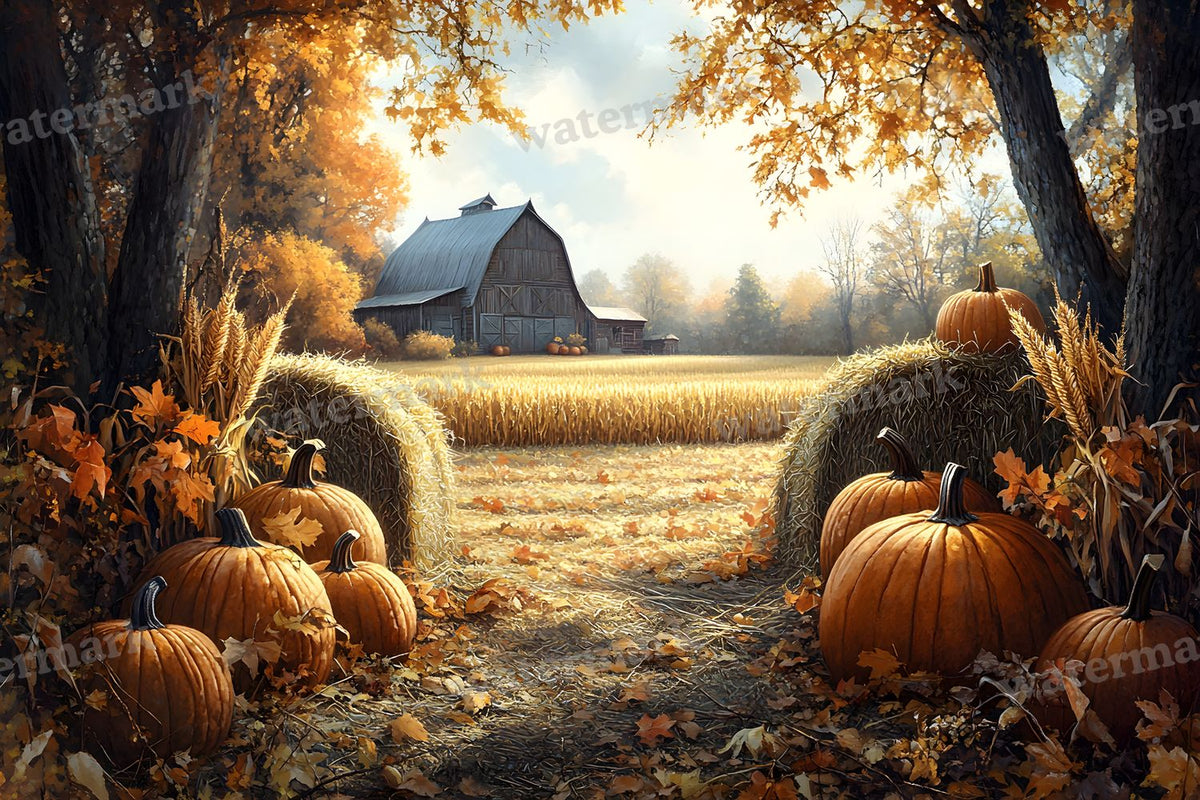 Autumn Harvest Backdrop Images
