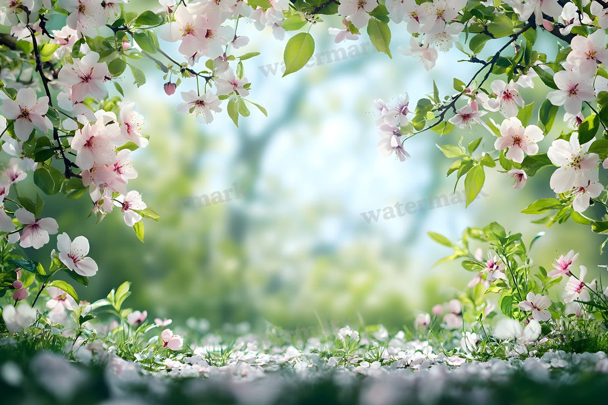 Spring Blossom Escape Backdrop Images